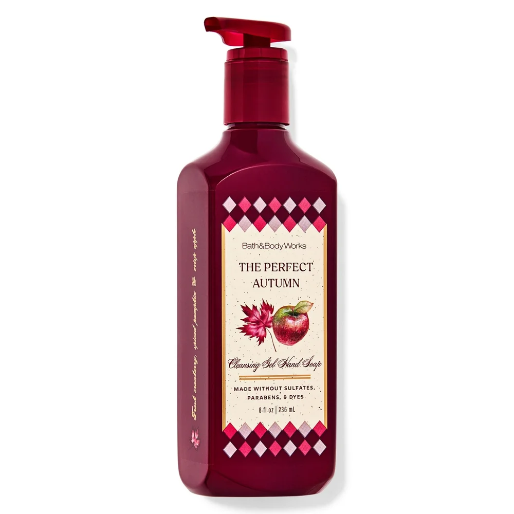 Bath & Body Works Fall Scents Cleansing Gel Hand Soap Set of 5 New RARE